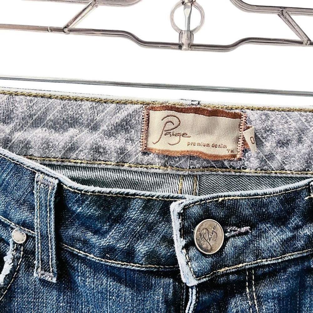 Paige FairFax Bootcut Medium Wash Women's Jeans Size 30x30 Casual Denim Boho - Picture 2 of 7